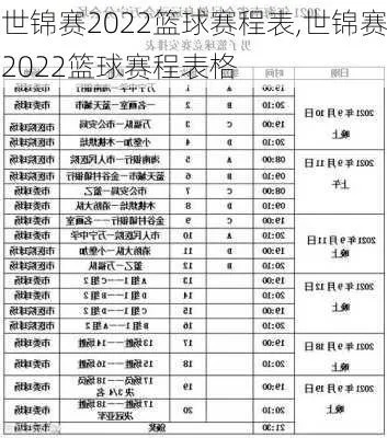 2022篮球世界杯预选赛赛程表及比赛时间安排-第3张图片-www.211178.com_果博福布斯